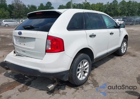 2013 Ford Edge Se from USA, damaged, VIN 2FMDK3GC9DBE06355